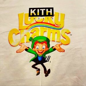 Kith Lucky Charms Vintage Tee Shirt White Size L Brand New